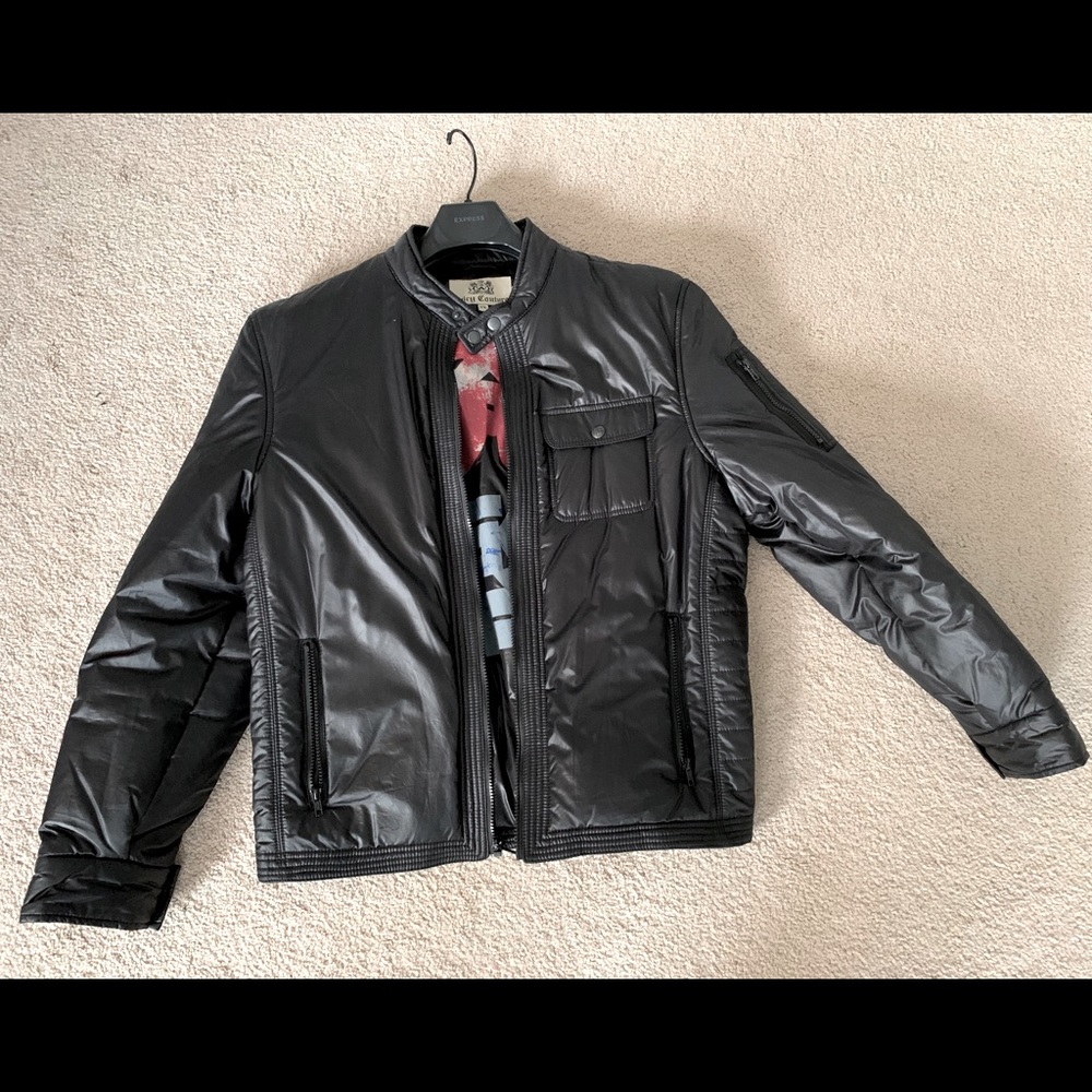 Juicy Couture Biker/puffer Jacker